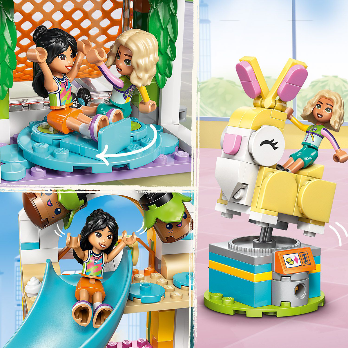 Đồ Chơi Lắp Ráp Sân Chơi Trong Nhà Vui Nhộn LEGO FRIENDS 42686 (668 chi tiết)