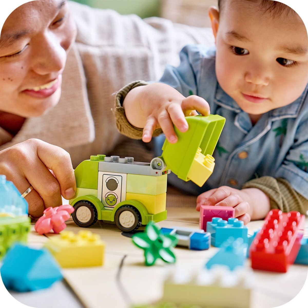 Đồ Chơi Lắp Ráp Sáng Tạo Các Phương Tiện LEGO DUPLO 10474 (42 chi tiết)
