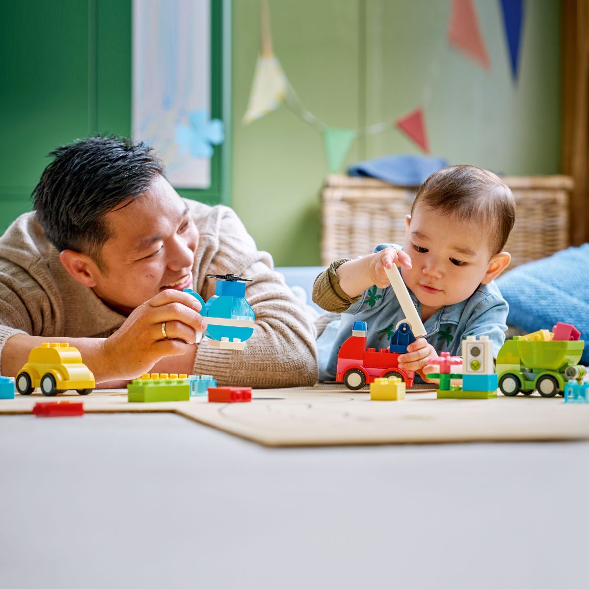 Đồ Chơi Lắp Ráp Sáng Tạo Các Phương Tiện LEGO DUPLO 10474 (42 chi tiết)