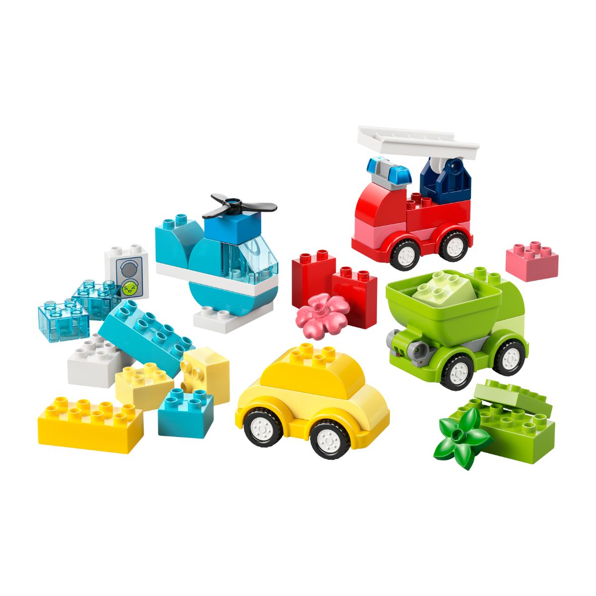 Đồ Chơi Lắp Ráp Sáng Tạo Các Phương Tiện LEGO DUPLO 10474 (42 chi tiết)