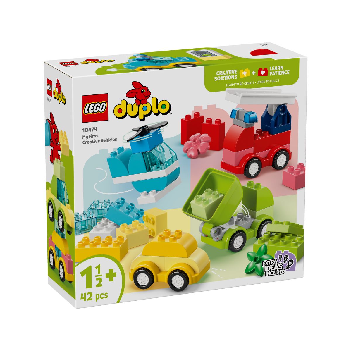 Đồ Chơi Lắp Ráp Sáng Tạo Các Phương Tiện LEGO DUPLO 10474 (42 chi tiết)