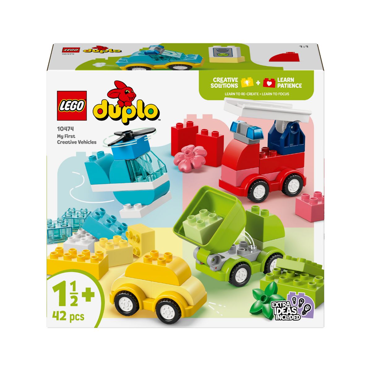 Đồ Chơi Lắp Ráp Sáng Tạo Các Phương Tiện LEGO DUPLO 10474 (42 chi tiết)