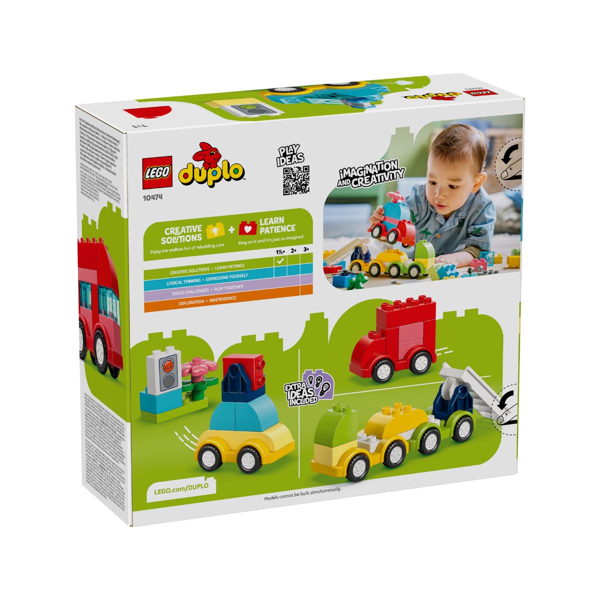 Đồ Chơi Lắp Ráp Sáng Tạo Các Phương Tiện LEGO DUPLO 10474 (42 chi tiết)