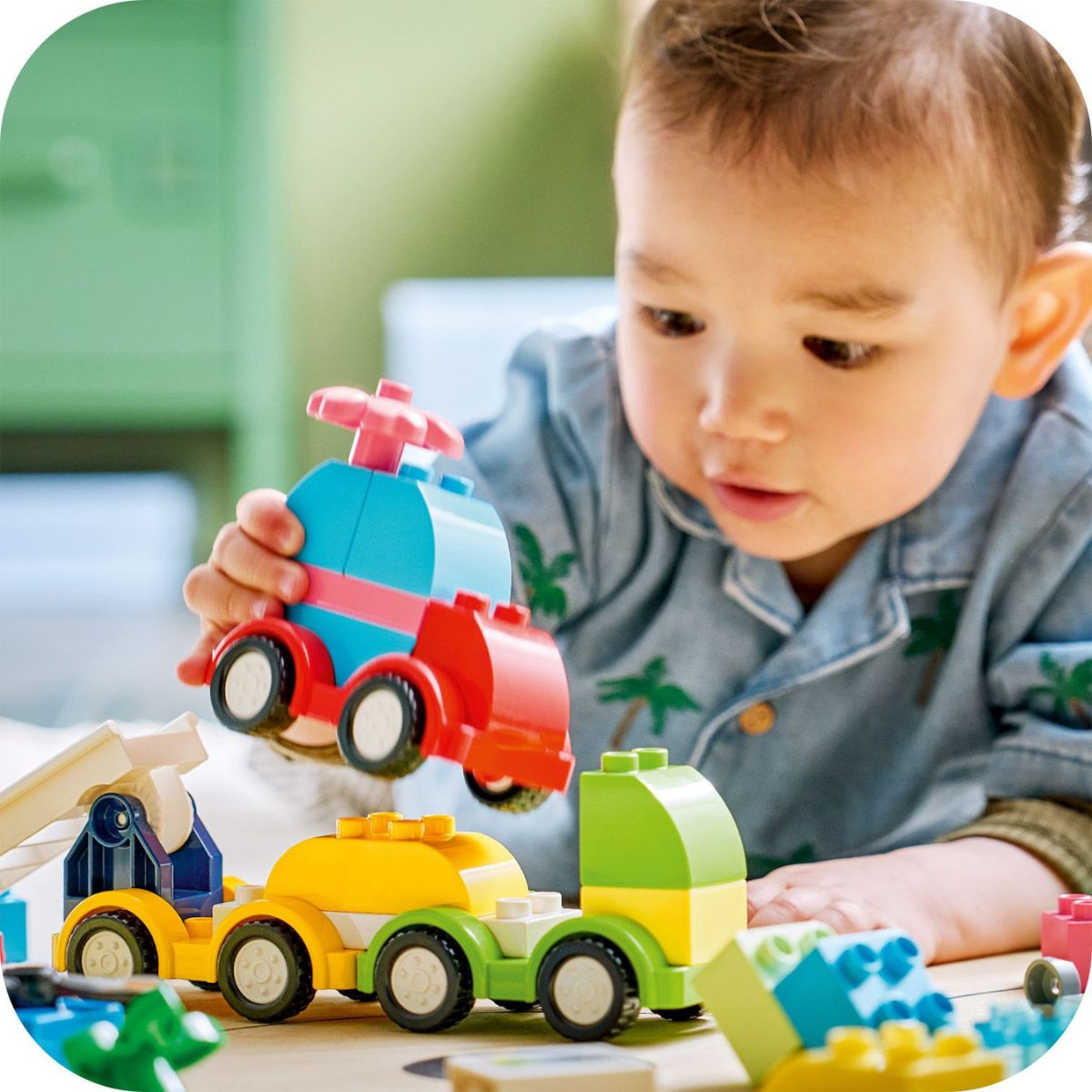 Đồ Chơi Lắp Ráp Sáng Tạo Các Phương Tiện LEGO DUPLO 10474 (42 chi tiết)