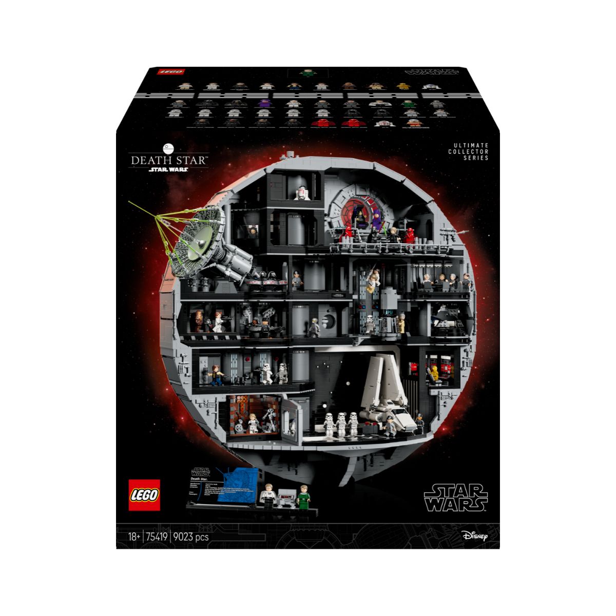 Đồ Chơi Lắp Ráp Sao Tử Thần Death Star LEGO STAR WARS 75419