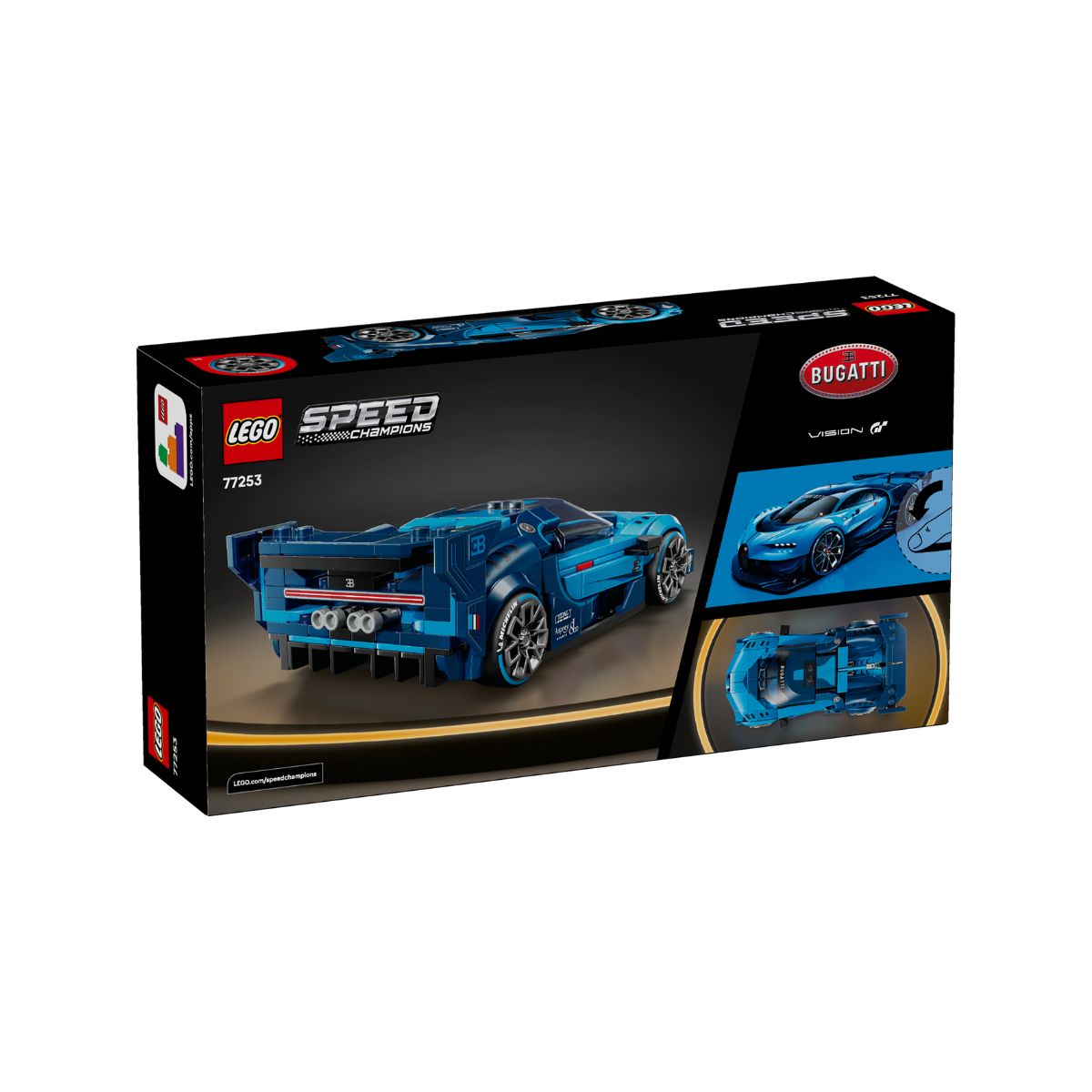 Đồ Chơi Lắp Ráp Siêu Xe Bugatti Vision GT LEGO SPEED CHAMPIONS 77253 (284 chi tiết)