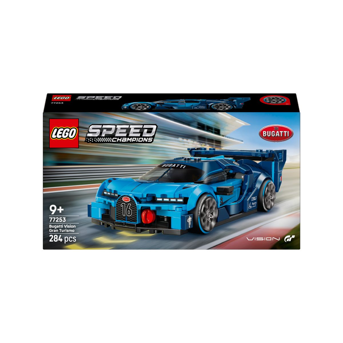 Đồ Chơi Lắp Ráp Siêu Xe Bugatti Vision GT LEGO SPEED CHAMPIONS 77253 (284 chi tiết)
