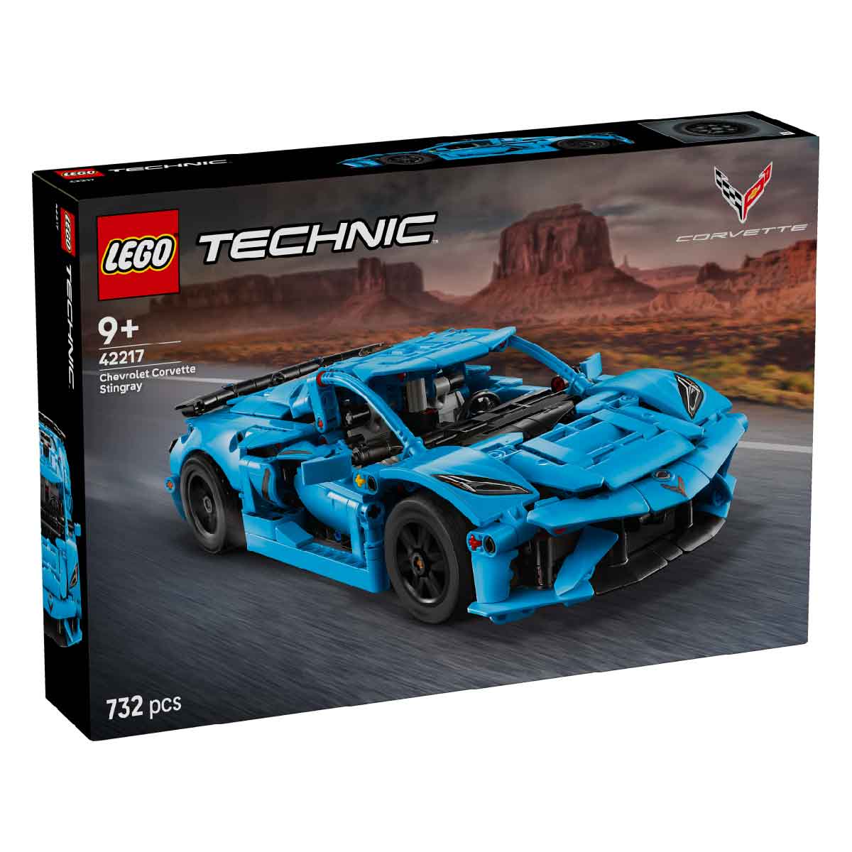 Đồ Chơi Lắp Ráp Siêu Xe Corvette Stingray Xanh Dương LEGO TECHNIC 42217-LG (732 chi tiết)