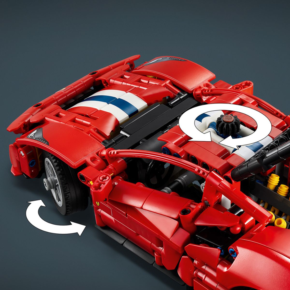 Đồ Chơi Lắp Ráp Siêu Xe Ferrari 488 PISTA LEGO TECHNIC 42235 (882 Chi Tiết)