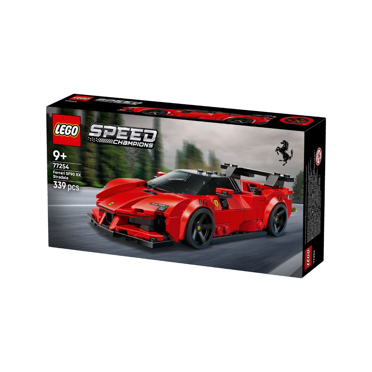 Đồ Chơi Lắp Ráp Siêu Xe Ferrari SF90 XX Stradale LEGO SPEED CHAMPIONS 77254 (339 Chi Tiết)