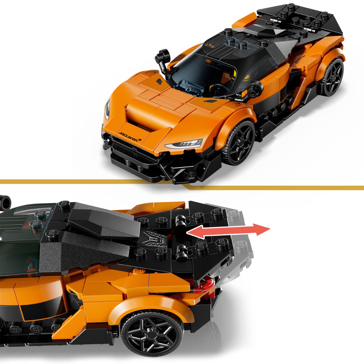 Đồ Chơi Lắp Ráp Siêu Xe McLaren W1 LEGO SPEED CHAMPIONS 77257 (287 chi tiết)