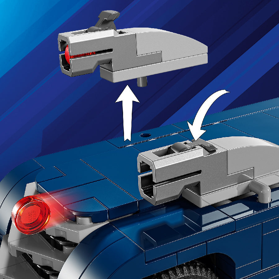 Đồ Chơi Lắp Ráp Siêu Xe Người Dơi Đối Đầu Harley Quinn LEGO SUPERHEROES 76274 (435 chi tiết)