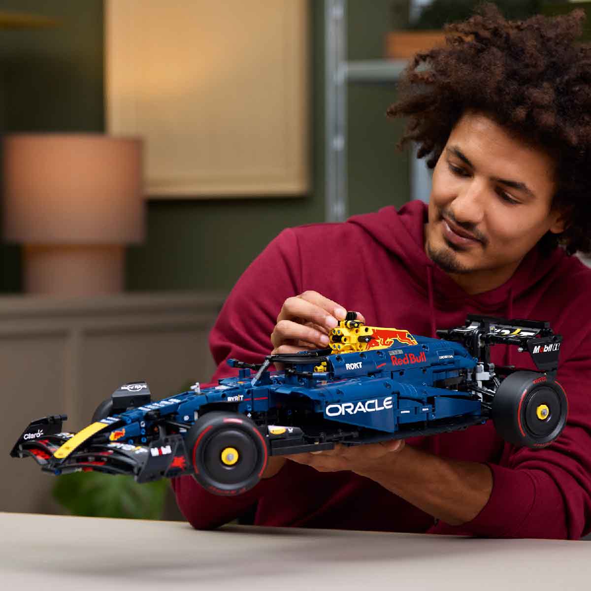 Đồ Chơi Lắp Ráp Siêu Xe Oracle Red Bull Racing RB20 LEGO TECHNIC 42206 (1639 chi tiết)