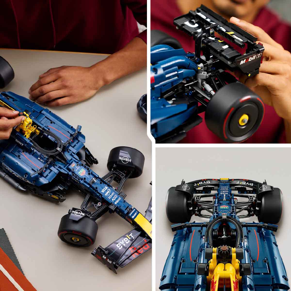 Đồ Chơi Lắp Ráp Siêu Xe Oracle Red Bull Racing RB20 LEGO TECHNIC 42206 (1639 chi tiết)