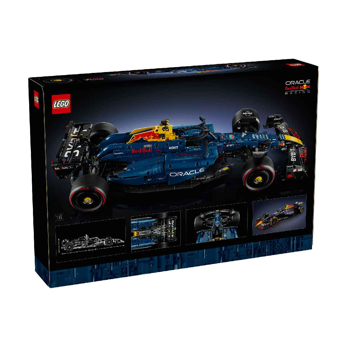 Đồ Chơi Lắp Ráp Siêu Xe Oracle Red Bull Racing RB20 LEGO TECHNIC 42206 (1639 chi tiết)