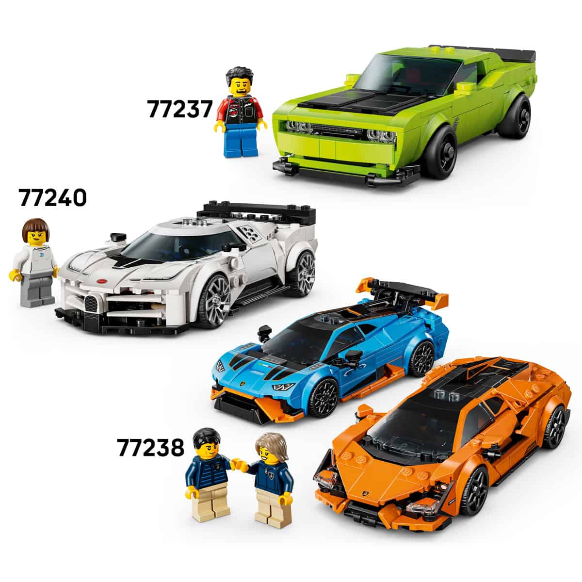 Đồ Chơi Lắp Ráp Siêu Xe Porsche 911 GT3 RS Phiên Bản V29 LEGO SPEED CHAMPIONS 77239 (348 chi tiết)