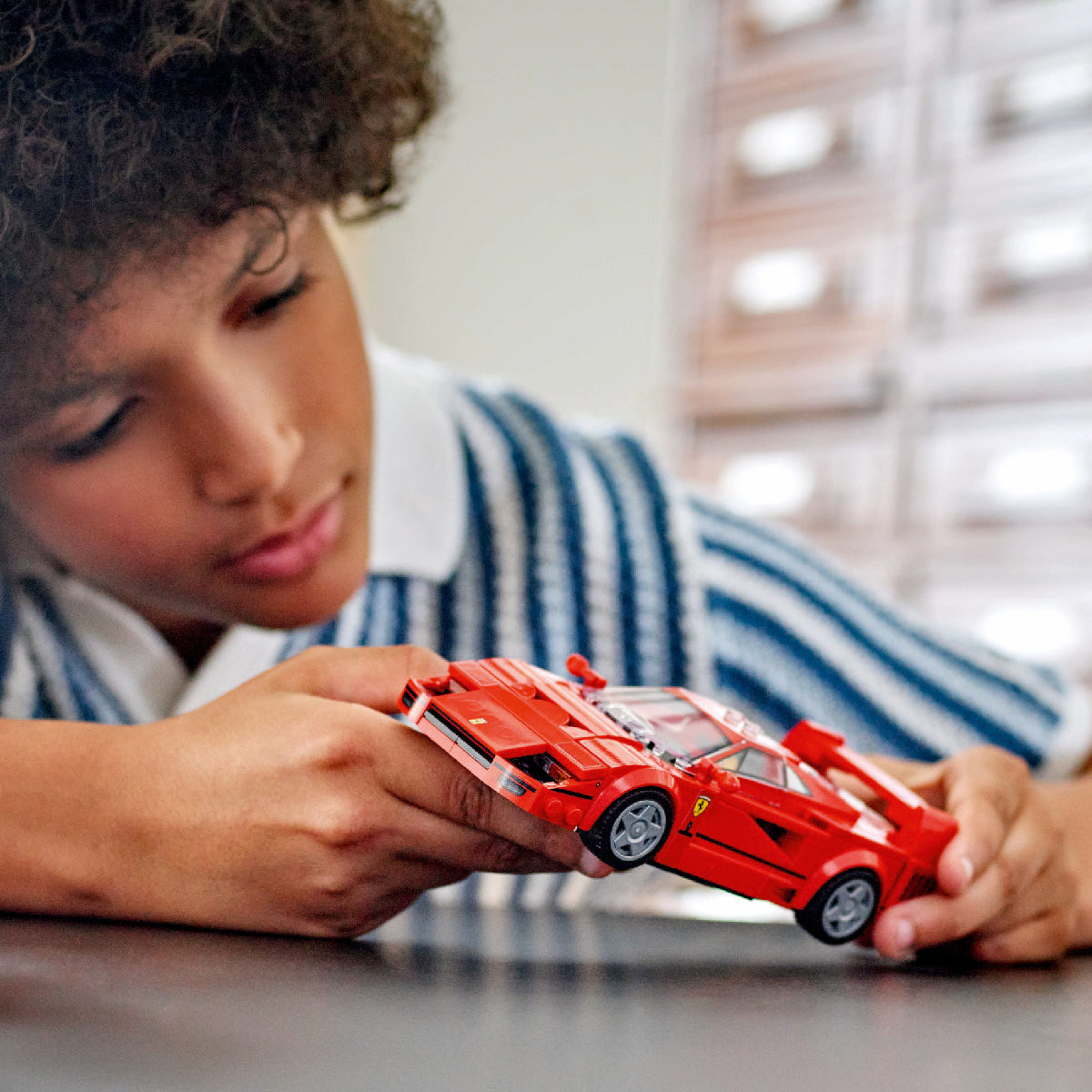 Đồ Chơi Lắp Ráp Siêu Xe Thể Thao Ferrari F40 LEGO SPEED CHAMPIONS 76934 (318 Chi Tiết)