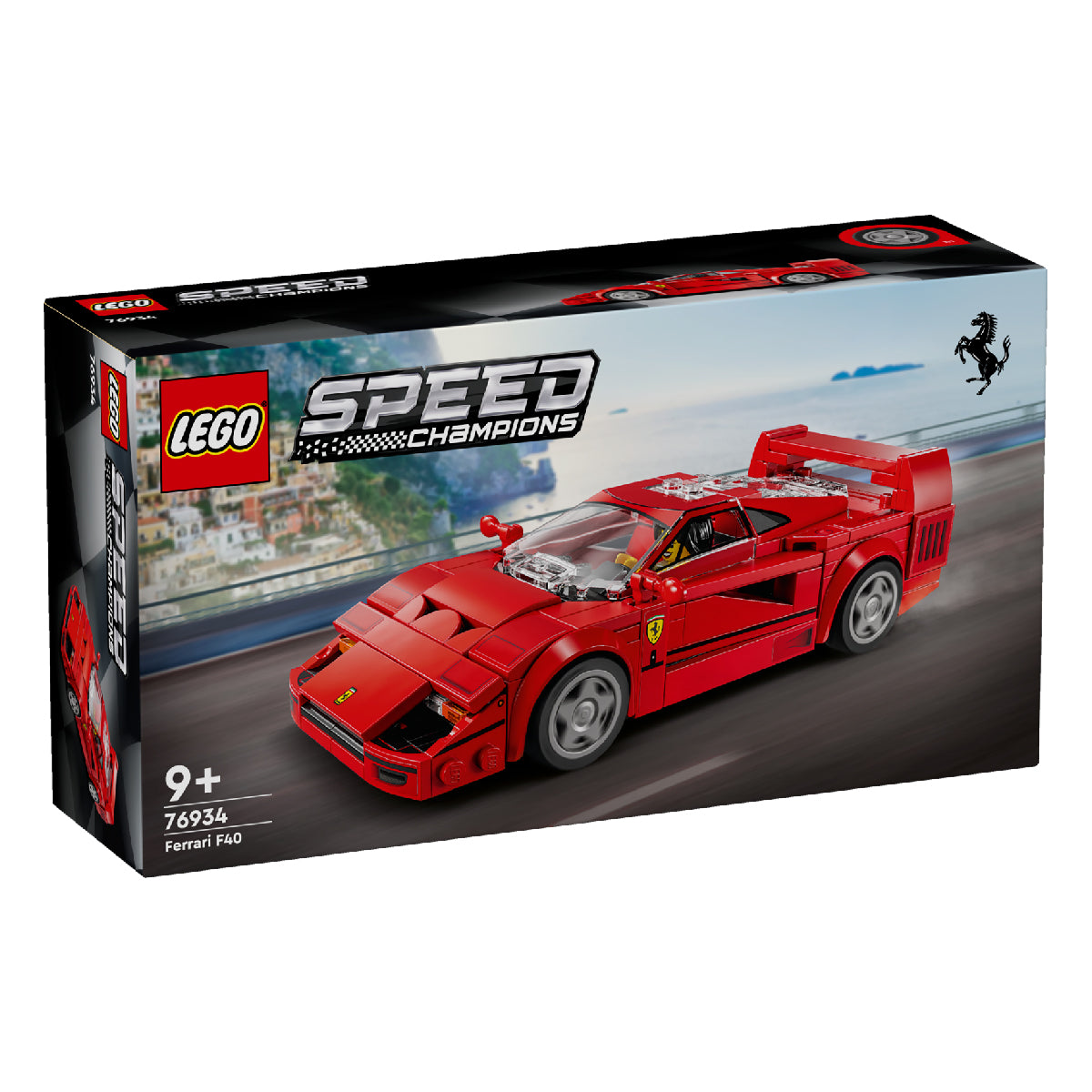 Đồ Chơi Lắp Ráp Siêu Xe Thể Thao Ferrari F40 LEGO SPEED CHAMPIONS 76934 (318 Chi Tiết)