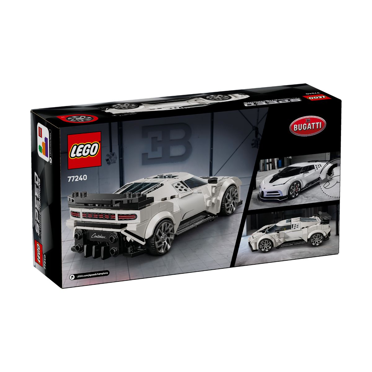 Đồ Chơi Lắp Ráp Siêu Xe Thể Thao Bugatti Centodieci LEGO SPEED CHAMPIONS 77240 (291 chi tiết)