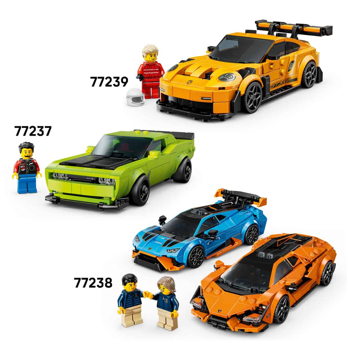 Đồ Chơi Lắp Ráp Siêu Xe Thể Thao Bugatti Centodieci LEGO SPEED CHAMPIONS 77240 (291 chi tiết)