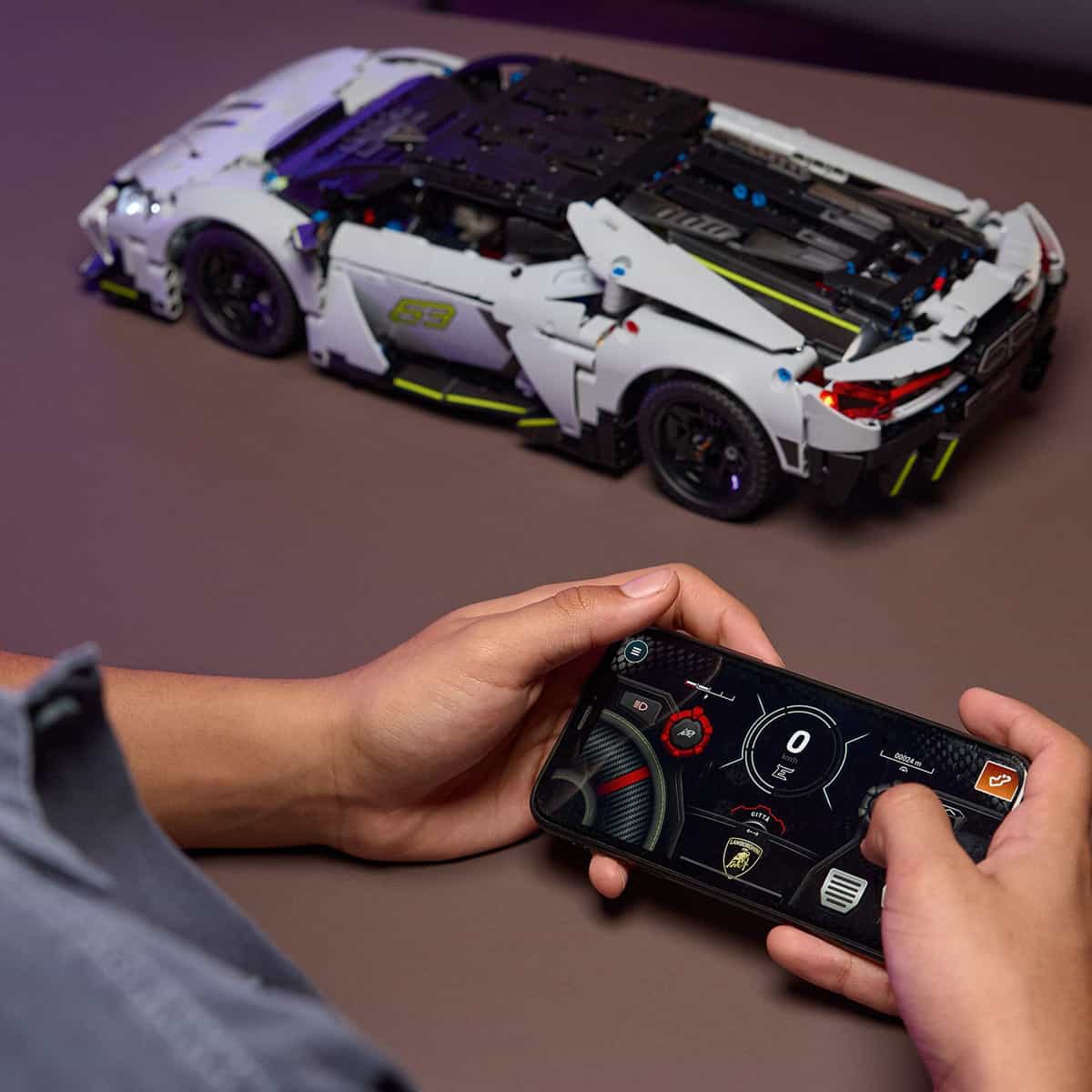 Đồ Chơi Lắp Ráp Siêu Xe Thể Thao Lamborghini Revuelto LEGO TECHNIC 42214 (1135 chi tiết)