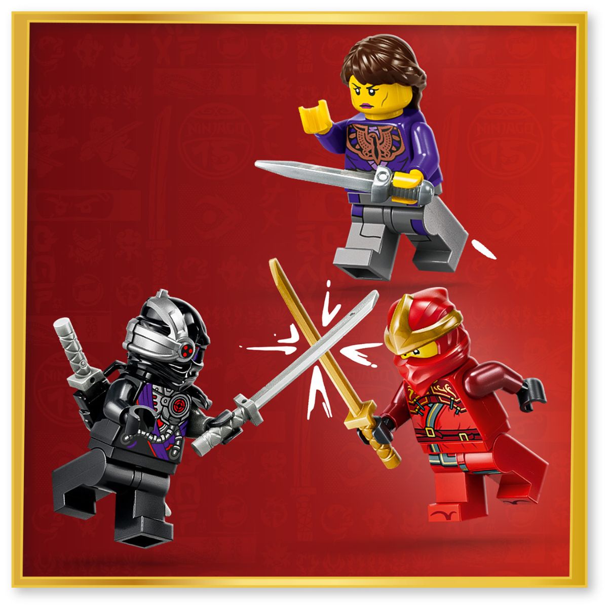Đồ Chơi Lắp Ráp Siêu Xe X-1 Ninja Charger - Kỷ Niệm 15 Năm LEGO NINJAGO 71867 (691 chi tiết)
