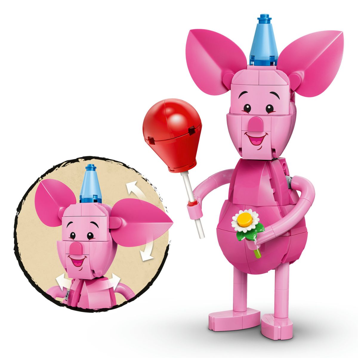 Đồ Chơi Lắp Ráp Sinh Nhật Vui Vẻ Của Piglet LEGO DISNEY PRINCESS 43305 (544 Chi Tiết)