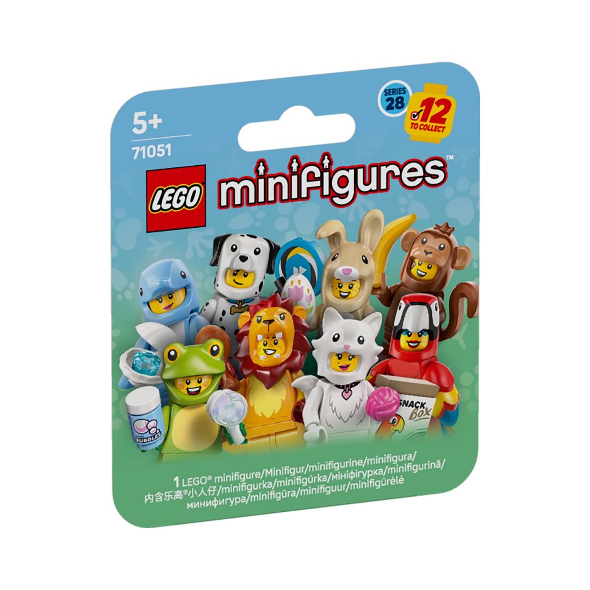 Đồ Chơi Lắp Ráp Số 28 - Chủ Đề Động Vật LEGO MINIFIGURES 71051
