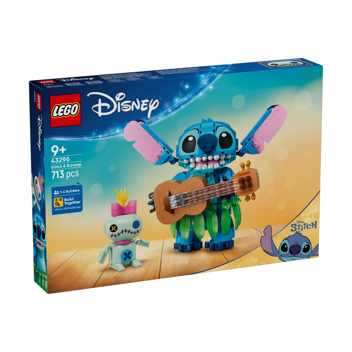 Đồ Chơi Lắp Ráp Stitch Và Scrump LEGO DISNEY PRINCESS 43296 (713 chi tiết)