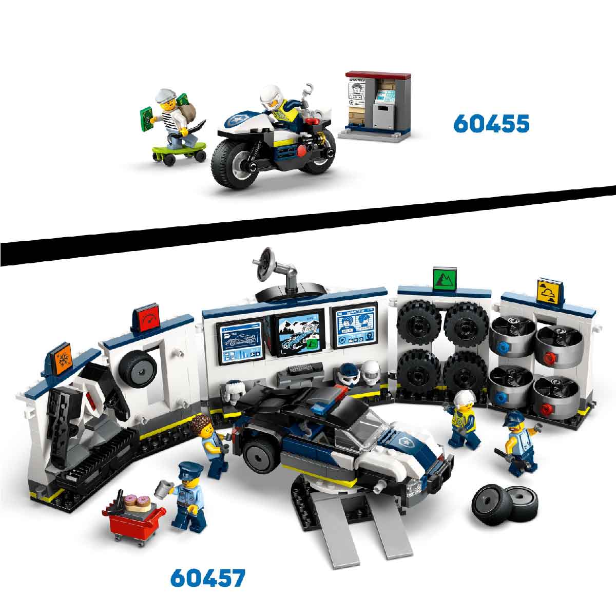 Đồ Chơi Lắp Ráp Tàu Cảnh Sát – Truy Bắt Tội Phạm LEGO CITY 60456