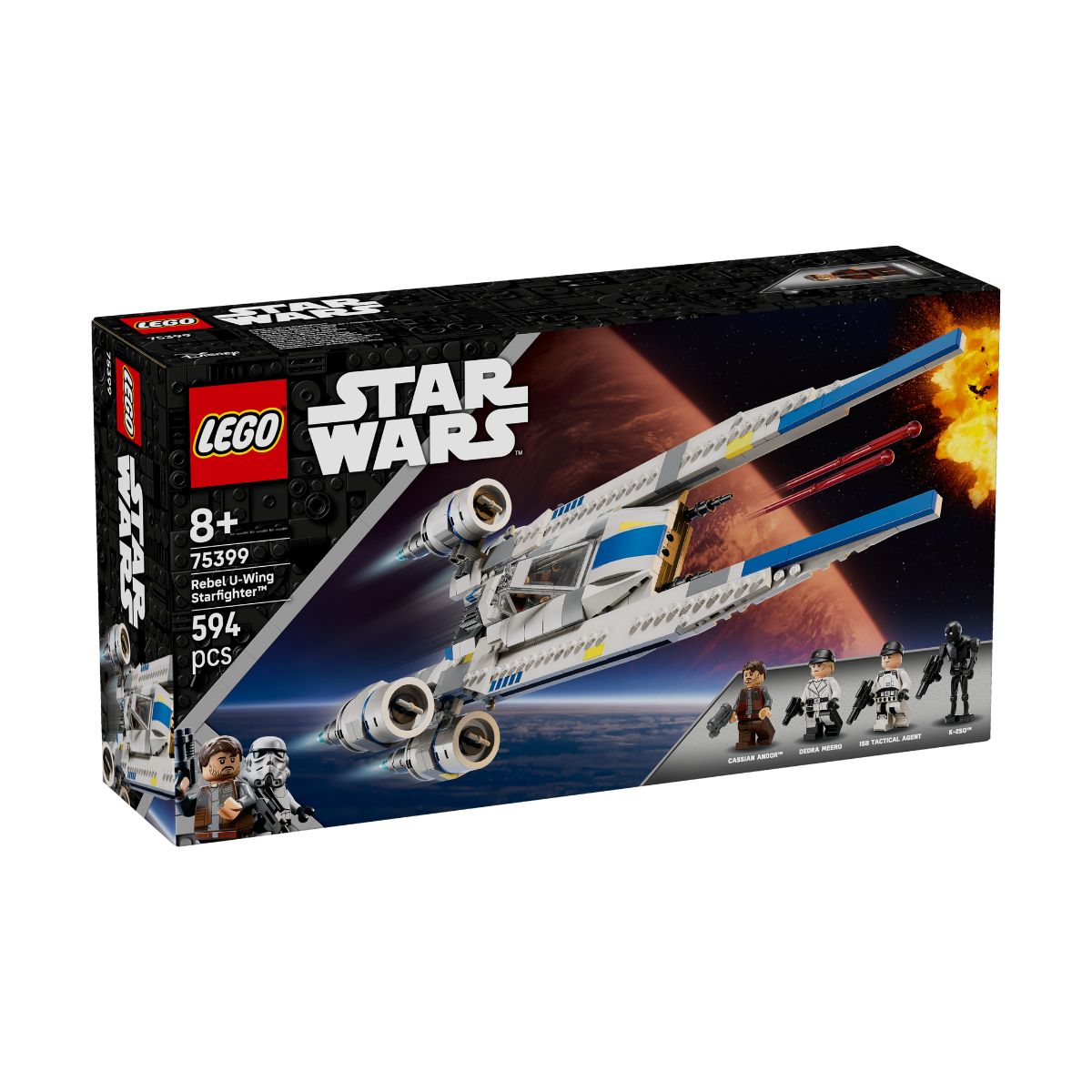 Đồ Chơi Lắp Ráp Tàu Chiến U-Wing Andor LEGO STAR WARS 75399 (594 chi tiết)