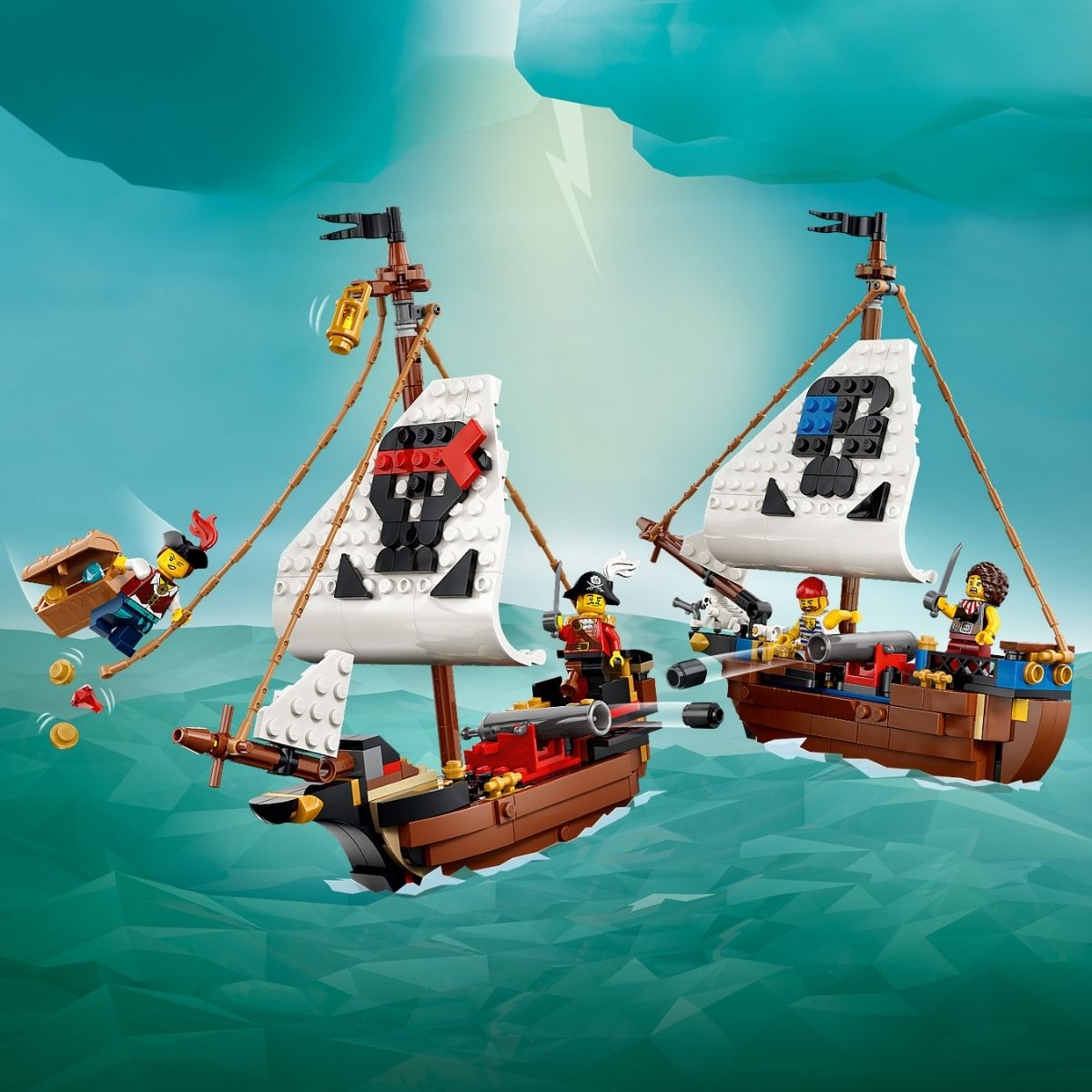 Đồ Chơi Lắp Ráp Tàu Cướp Biển LEGO CREATOR 31387 (1074 chi tiết)