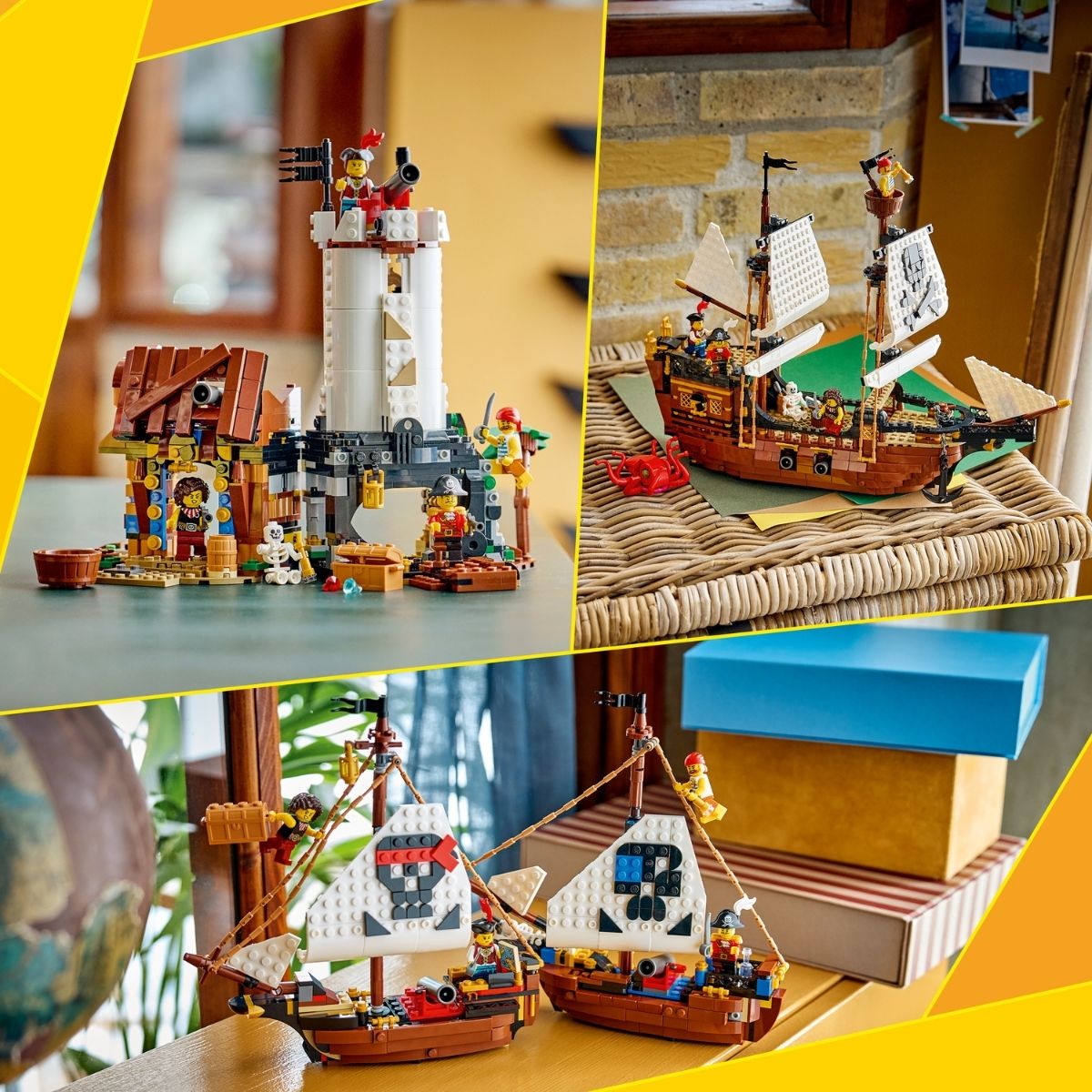 Đồ Chơi Lắp Ráp Tàu Cướp Biển LEGO CREATOR 31387 (1074 chi tiết)