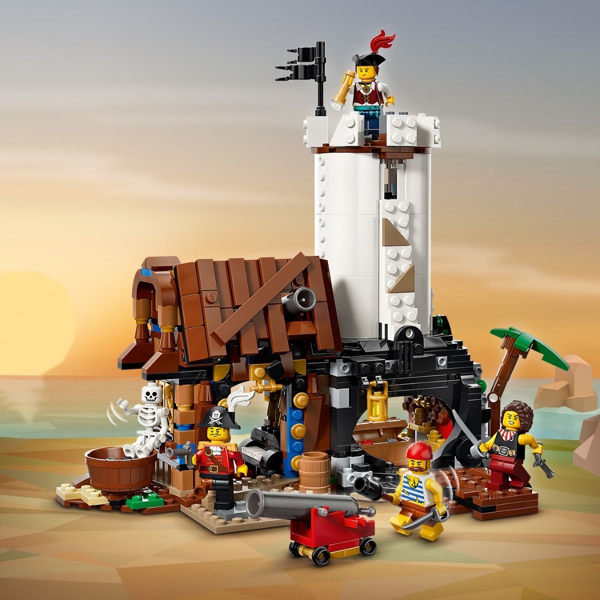 Đồ Chơi Lắp Ráp Tàu Cướp Biển LEGO CREATOR 31387 (1074 chi tiết)