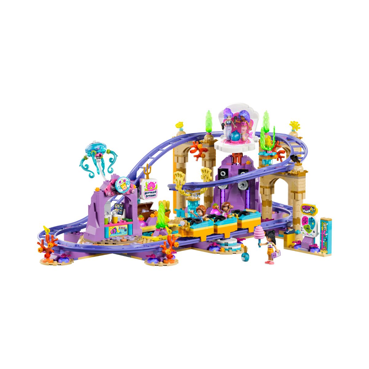 Đồ Chơi Lắp Ráp Tàu Lượn Nàng Tiên Cá LEGO FRIENDS 42703 (864 chi tiết)