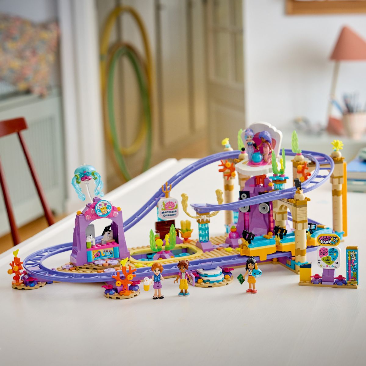 Đồ Chơi Lắp Ráp Tàu Lượn Nàng Tiên Cá LEGO FRIENDS 42703 (864 chi tiết)