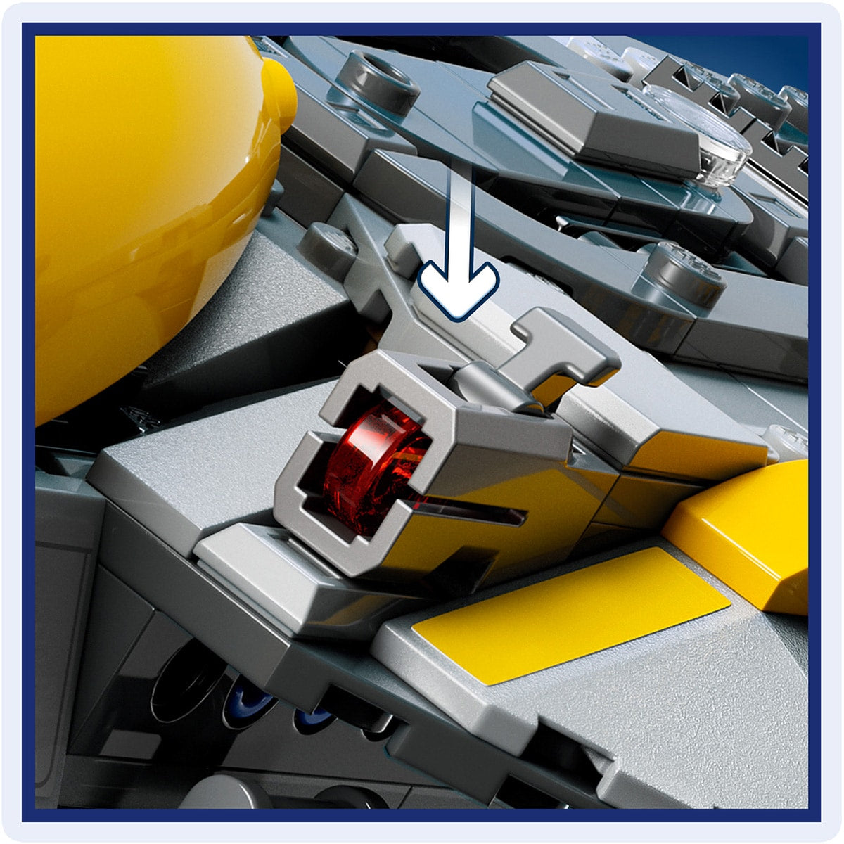 Đồ Chơi Lắp Ráp Tàu Vũ Trụ Razor Crest LEGO STAR WARS 75447