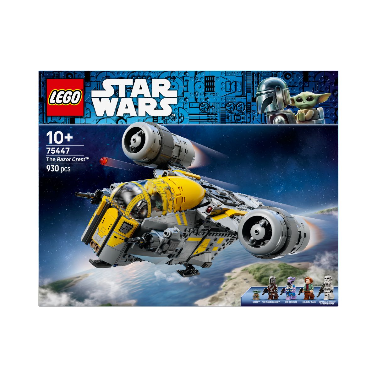 Đồ Chơi Lắp Ráp Tàu Vũ Trụ Razor Crest LEGO STAR WARS 75447