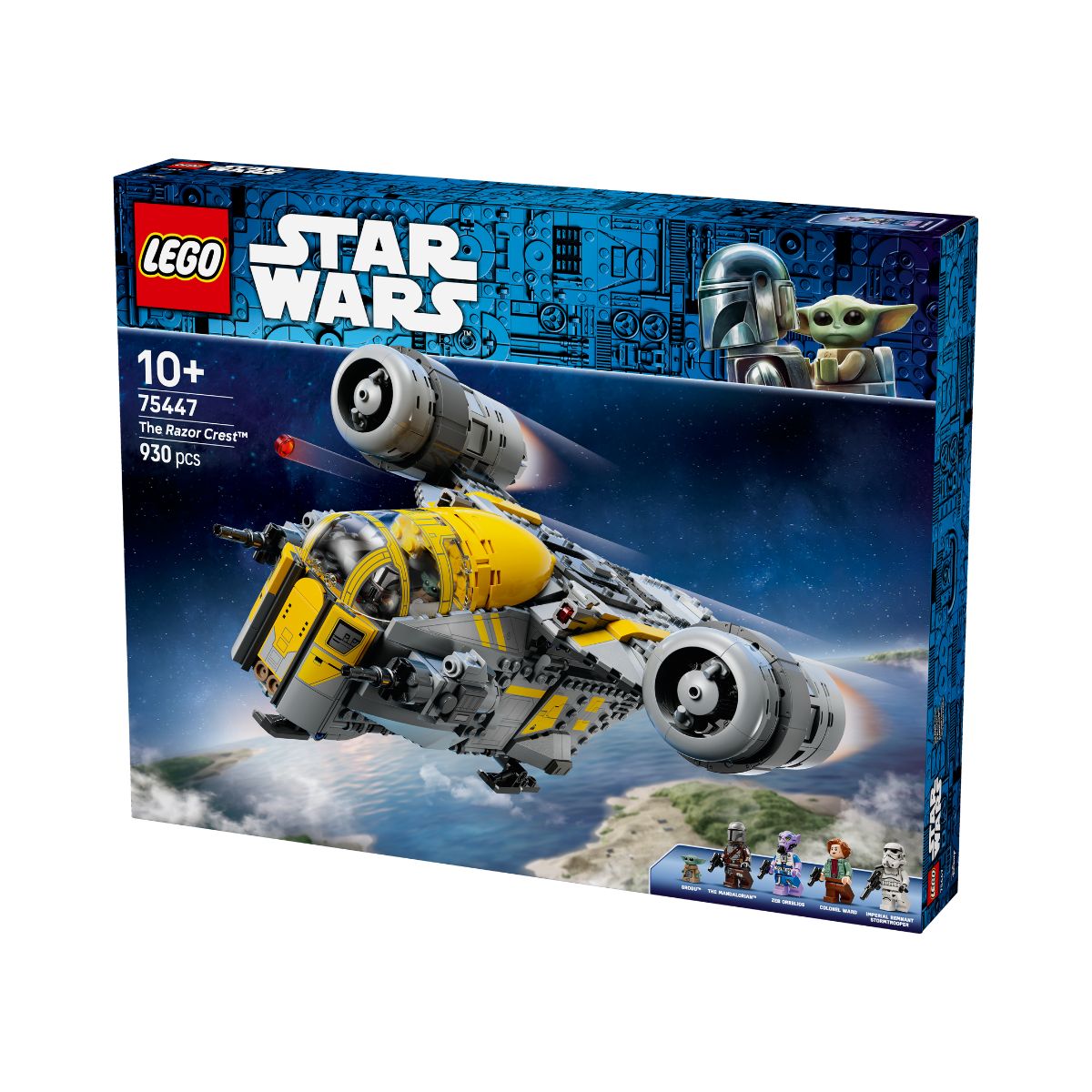 Đồ Chơi Lắp Ráp Tàu Vũ Trụ Razor Crest LEGO STAR WARS 75447