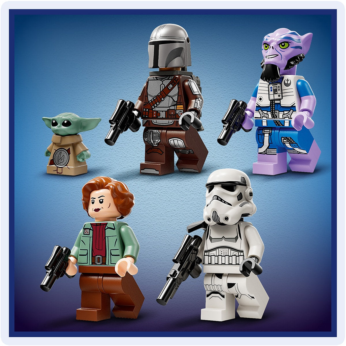 Đồ Chơi Lắp Ráp Tàu Vũ Trụ Razor Crest LEGO STAR WARS 75447