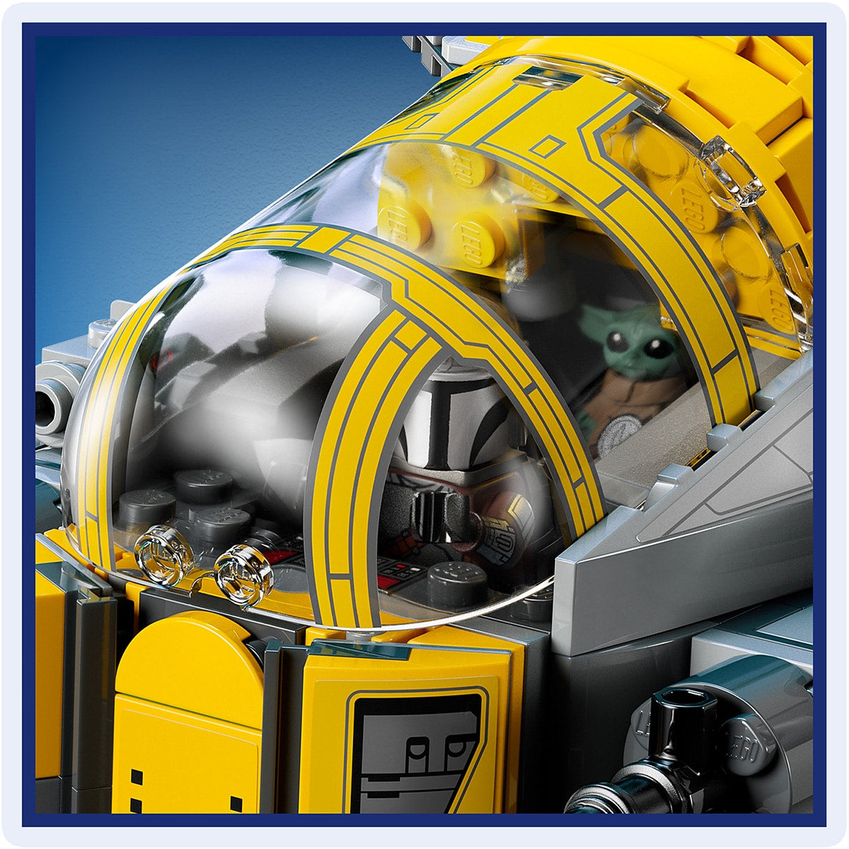Đồ Chơi Lắp Ráp Tàu Vũ Trụ Razor Crest LEGO STAR WARS 75447