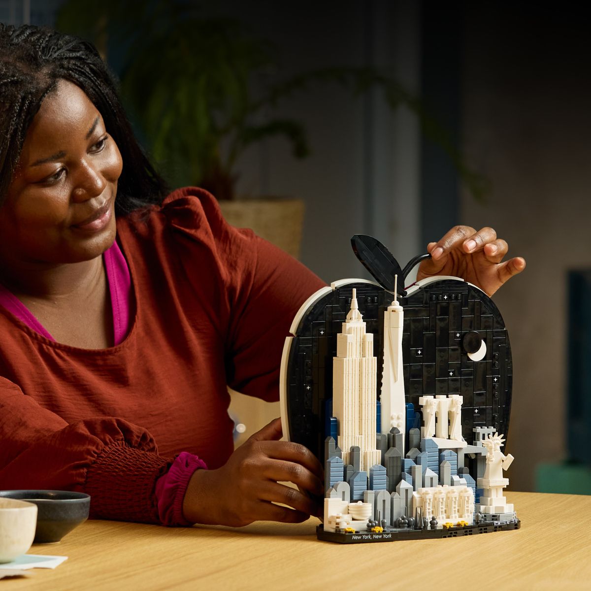 Đồ Chơi Lắp Ráp Thành Phố New York LEGOARCHITECTURE 21066 (1465 Chi Tiết)