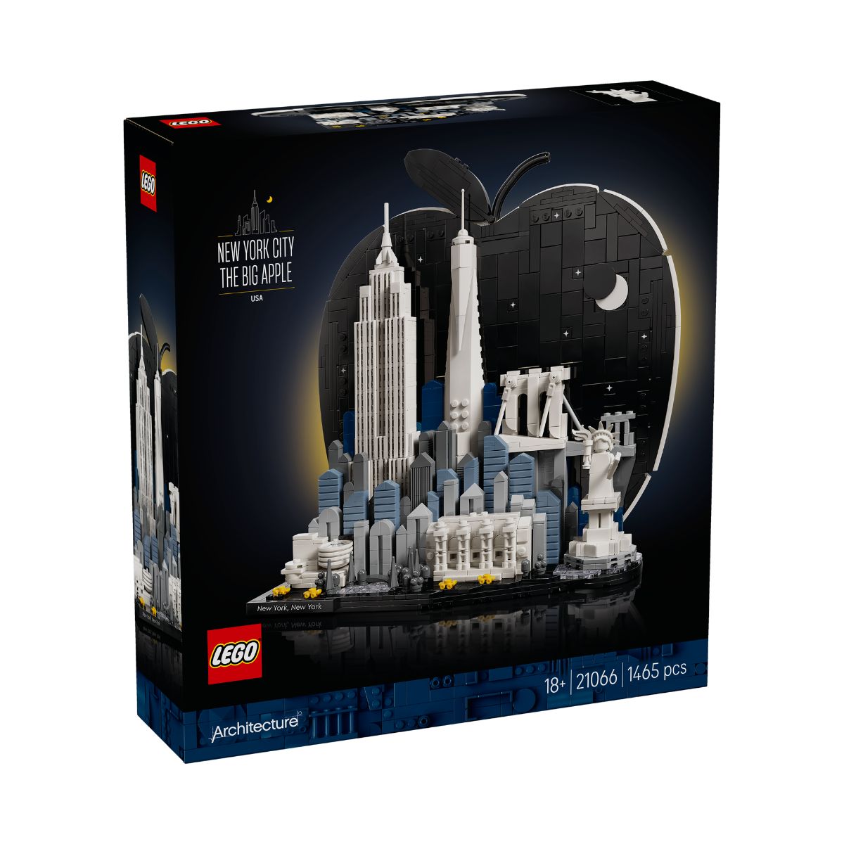 Đồ Chơi Lắp Ráp Thành Phố New York LEGOARCHITECTURE 21066 (1465 Chi Tiết)