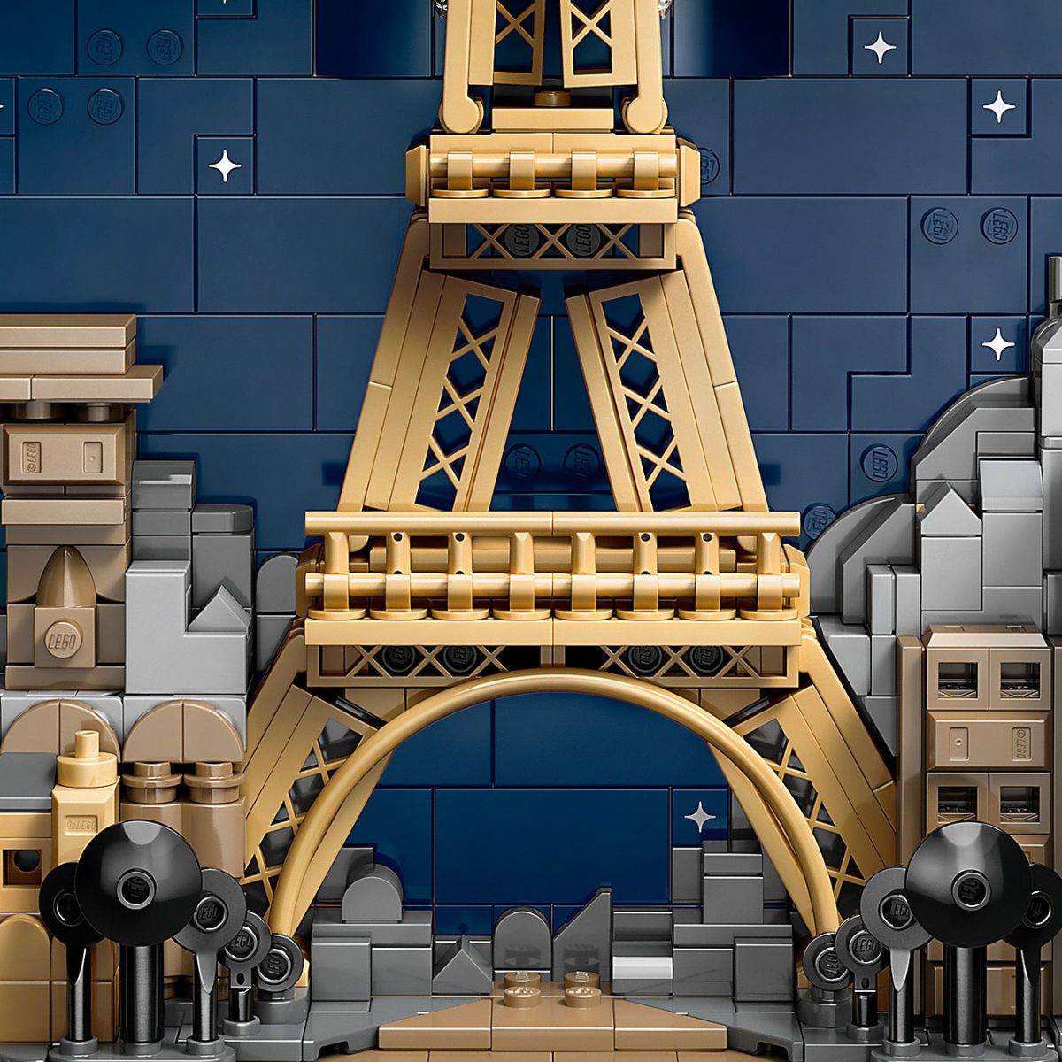 Đồ Chơi Lắp Ráp Thành Phố Paris LEGO ARCHITECTURE 21064 (958 chi tiết)