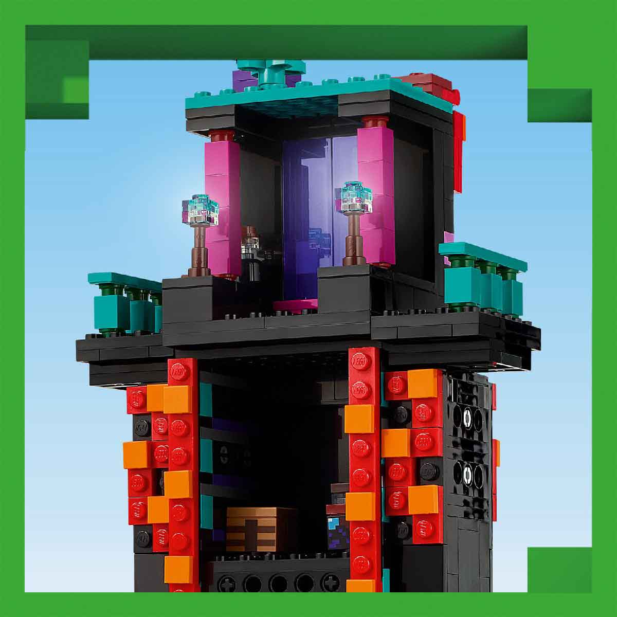 Đồ Chơi Lắp Ráp Tháp Enderman LEGO MINECRAFT 21279 (867 chi tiết)