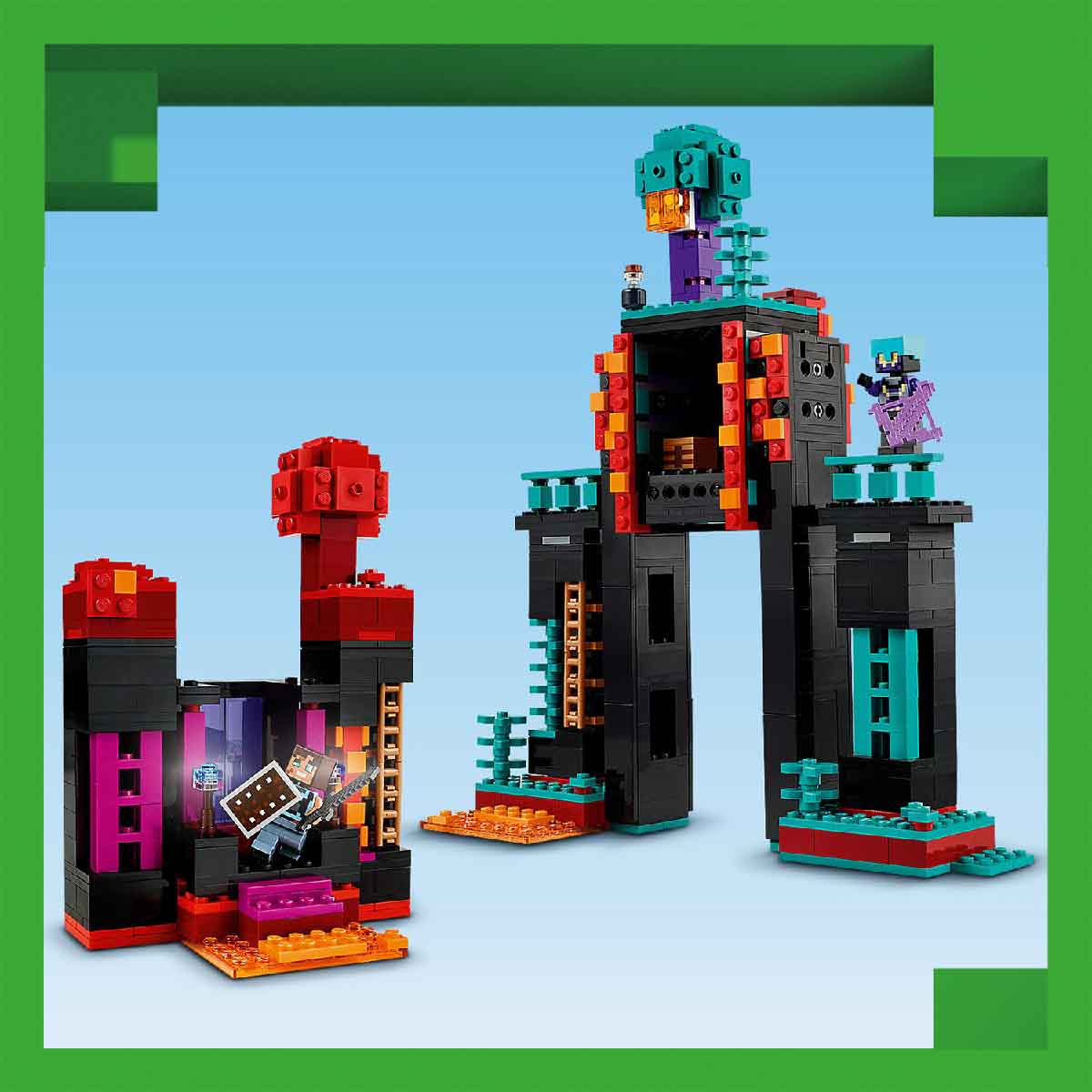 Đồ Chơi Lắp Ráp Tháp Enderman LEGO MINECRAFT 21279 (867 chi tiết)
