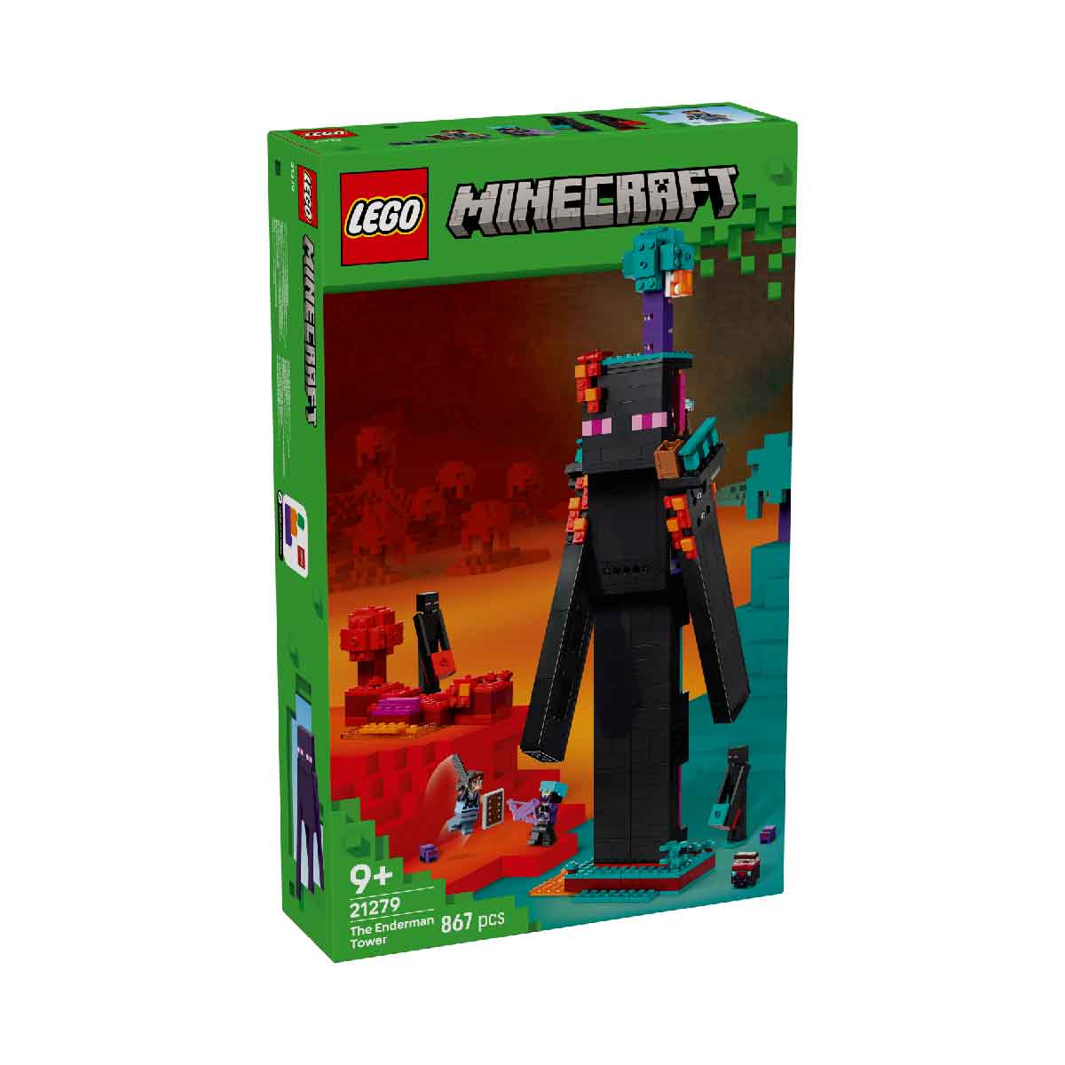 Đồ Chơi Lắp Ráp Tháp Enderman LEGO MINECRAFT 21279 (867 chi tiết)