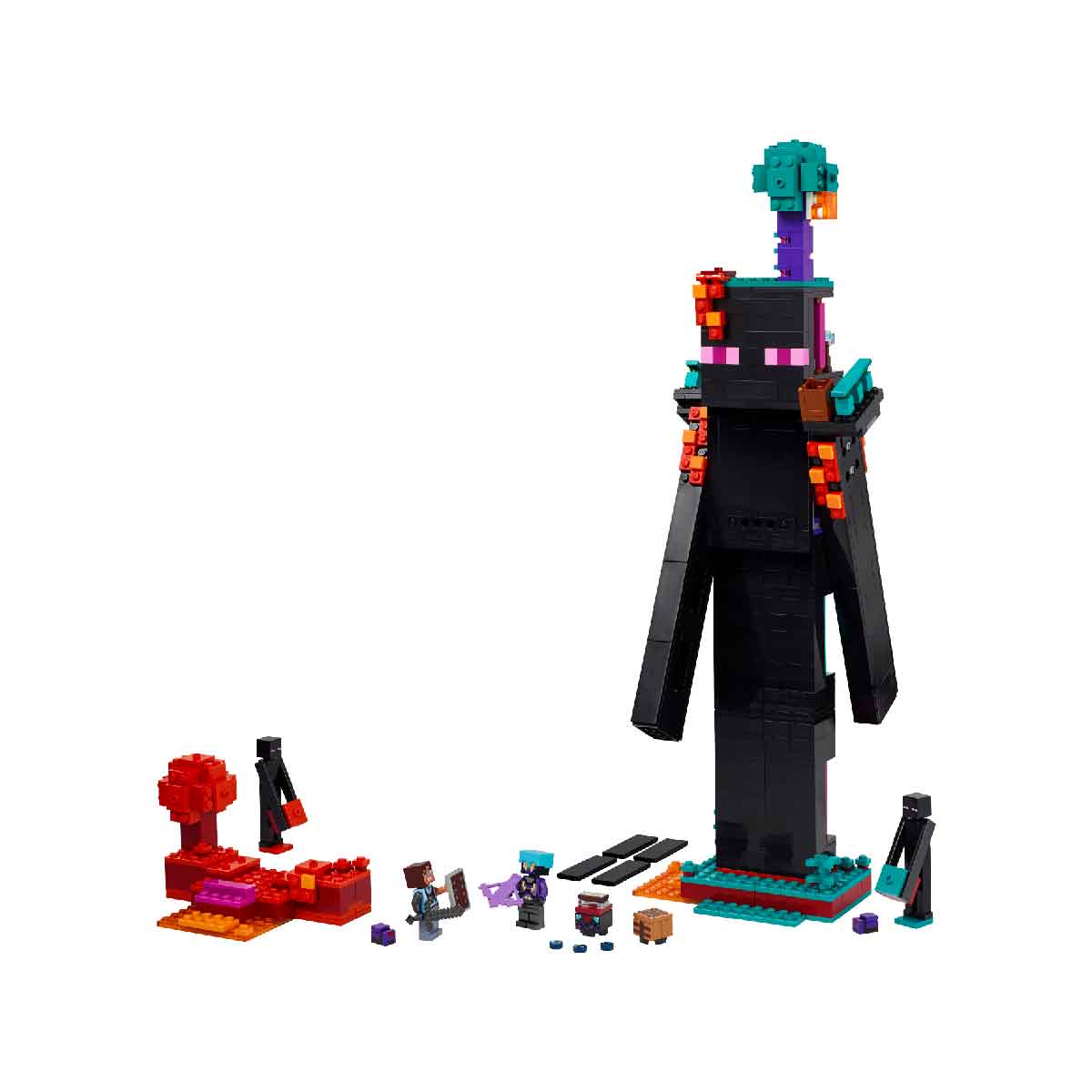 Đồ Chơi Lắp Ráp Tháp Enderman LEGO MINECRAFT 21279 (867 chi tiết)