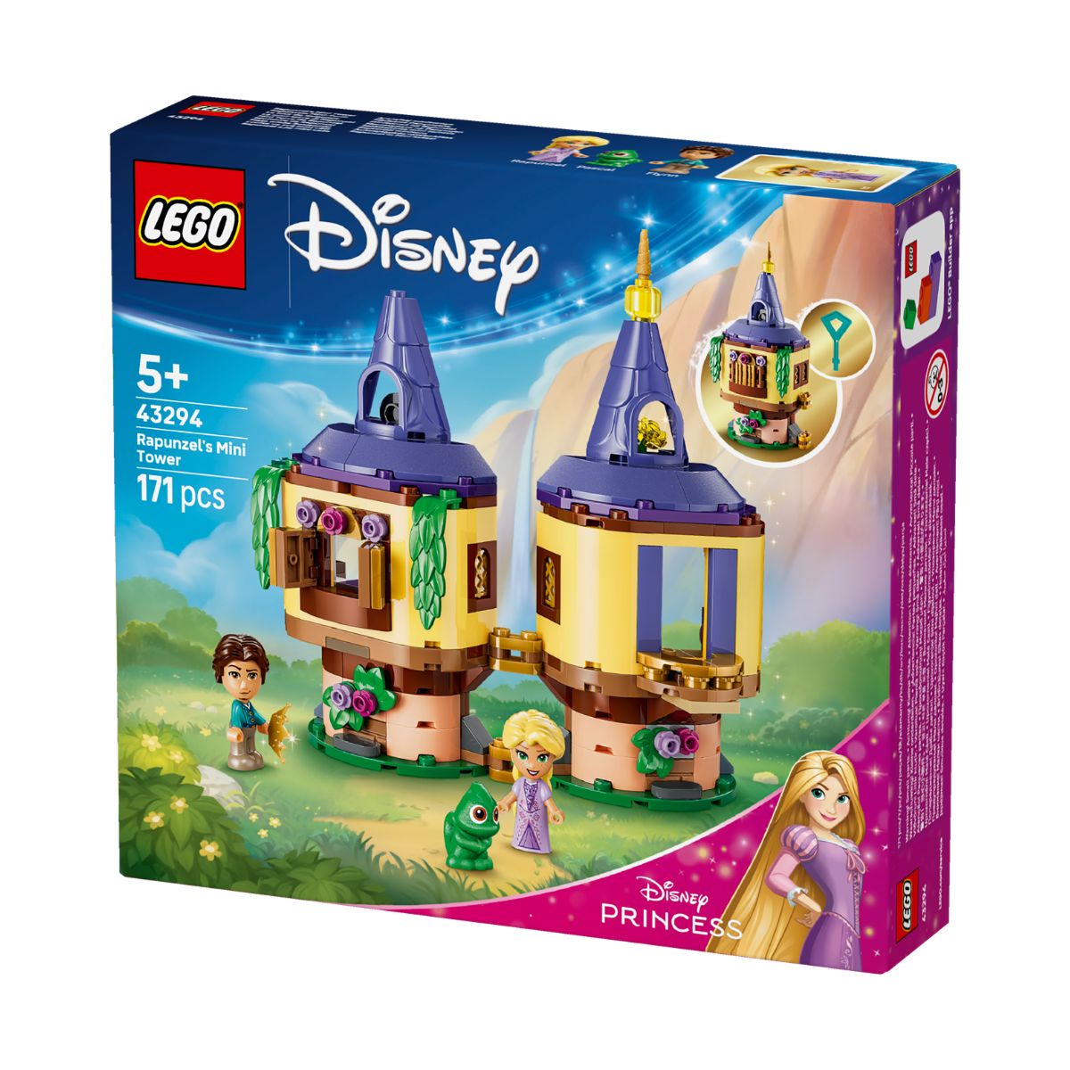 Đồ Chơi Lắp Ráp Tháp Nhỏ Của Rapunzel LEGO DISNEY PRINCESS 43294 (171 chi tiết)