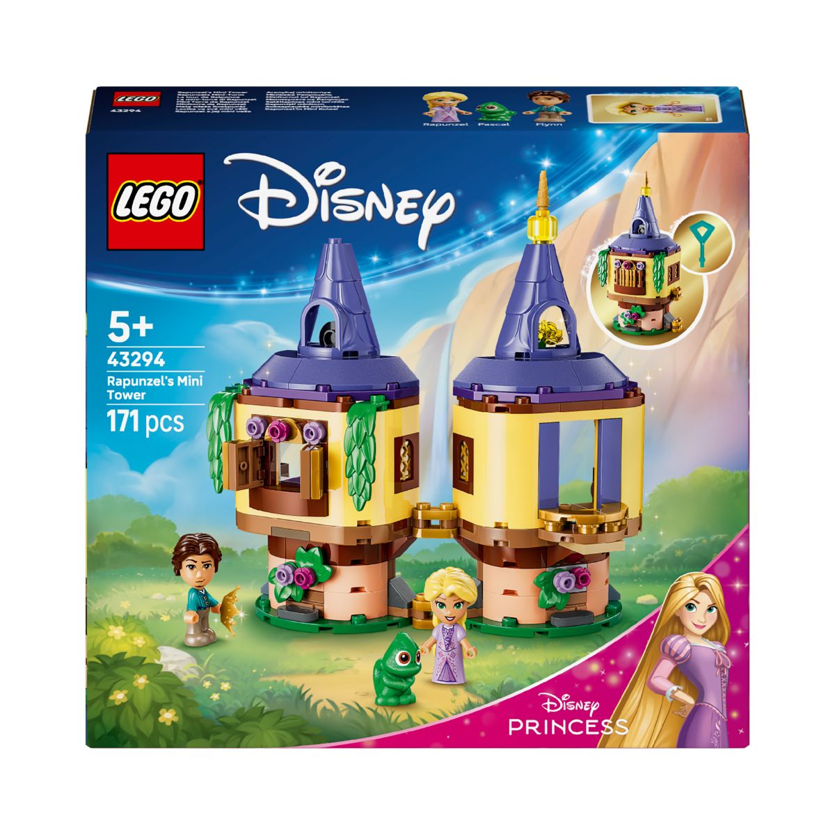 Đồ Chơi Lắp Ráp Tháp Nhỏ Của Rapunzel LEGO DISNEY PRINCESS 43294 (171 chi tiết)